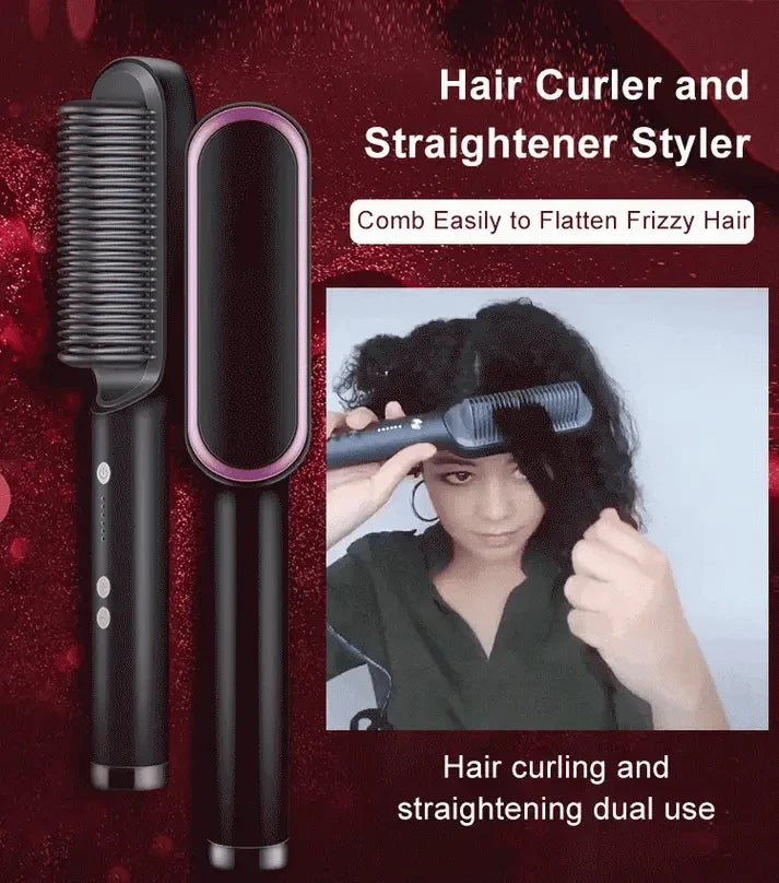 Eletric Hair Straighener Comb