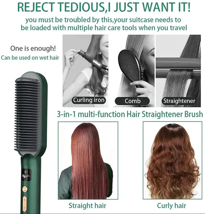 Eletric Hair Straighener Comb