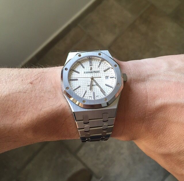 Audimar Piguet Royal OAK 15400 White