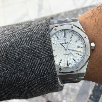 Audimar Piguet Royal OAK 15400 White