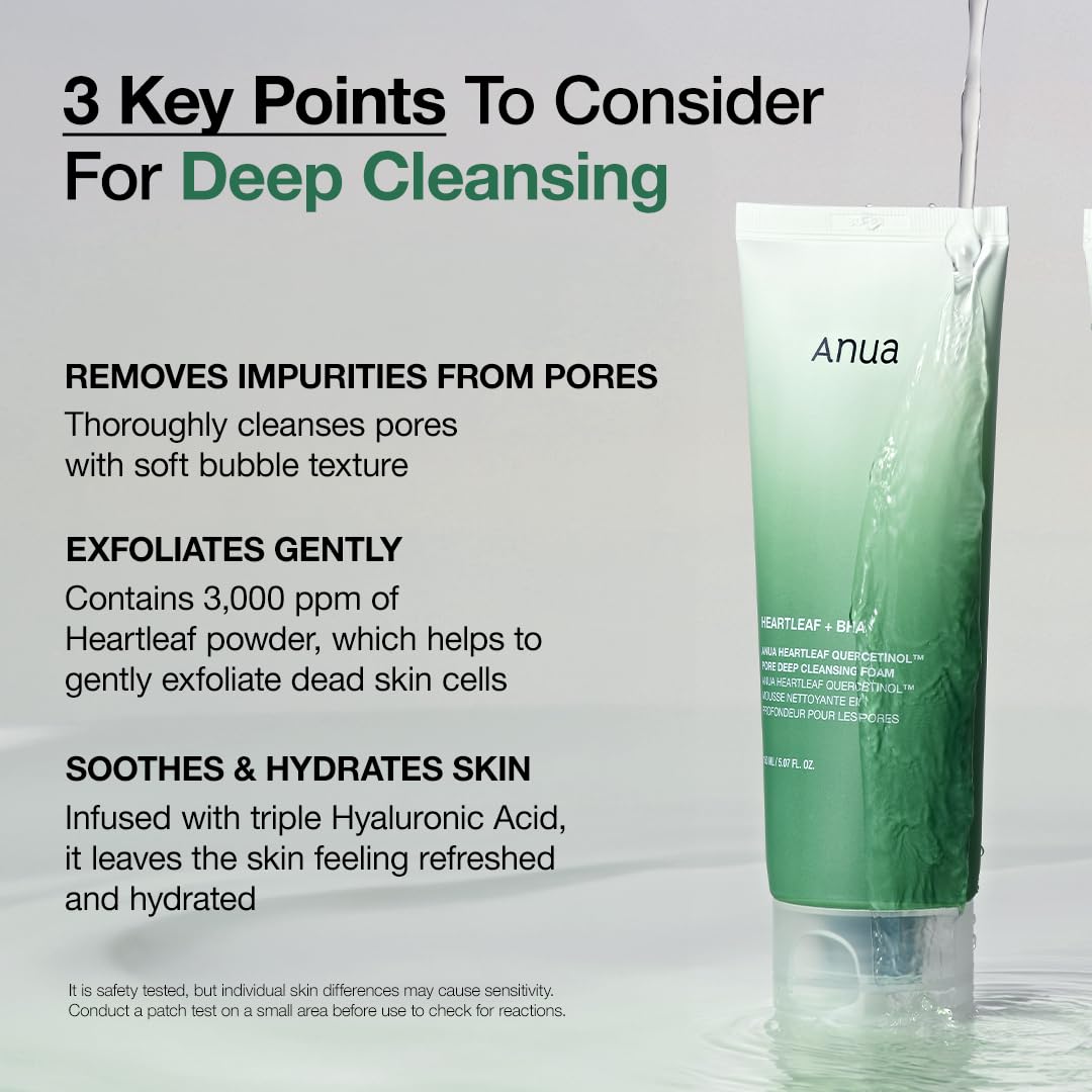ANUA Gentle Foaming Face Wash