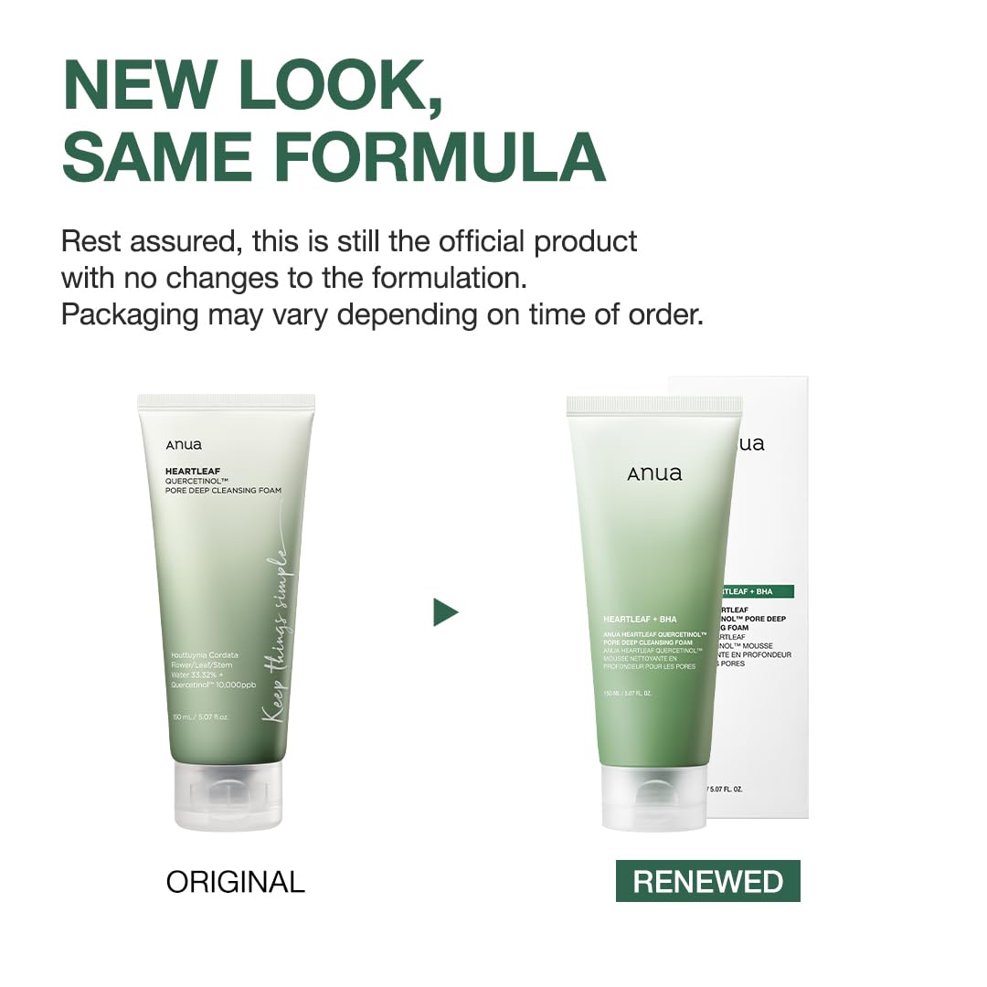 ANUA Gentle Foaming Face Wash